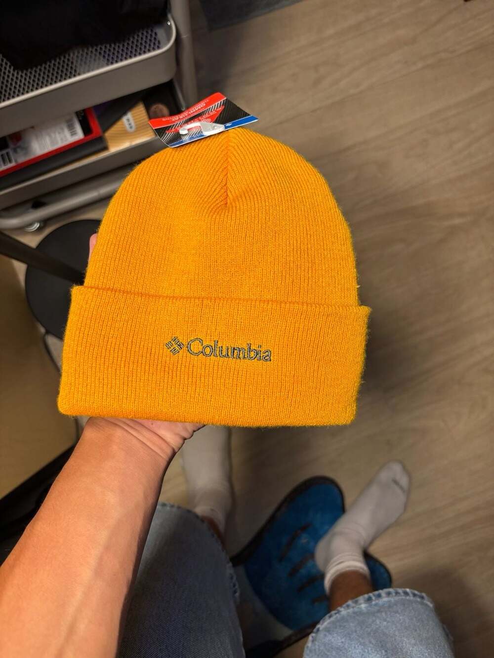 Columbia Arctic Blast Youth Beanie O/S Orange Omni-Heat Thermal Reflective